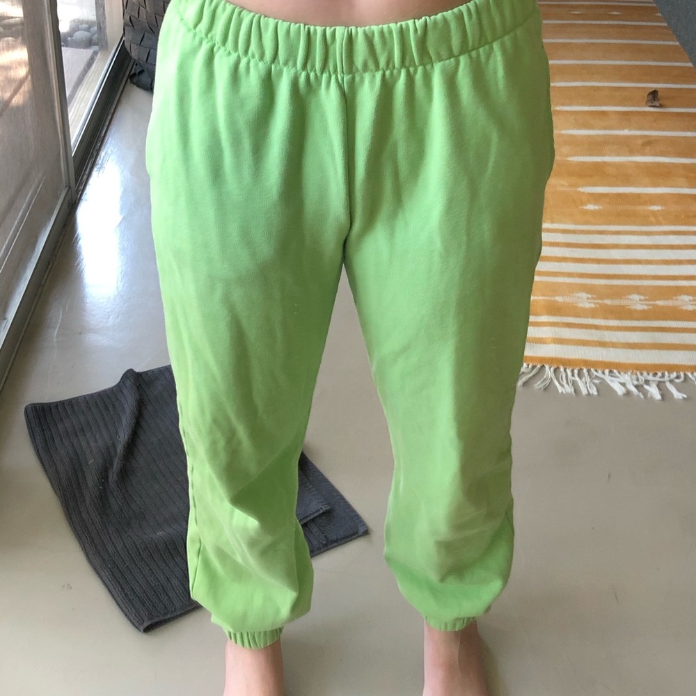Green Brandy Melville Sweatpants